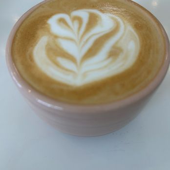 Necessity Coffee - Their pear espresso drink, I cannot remember the actual name. - Coffee Roasteries Near Me - Encinitas, California