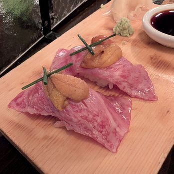 Mensho - A5 Wagyu with Uni - Ramen Near Me - Oakland, California Mensho - A5 Wagyu with Uni - Ramen Near Me - Oakland, California