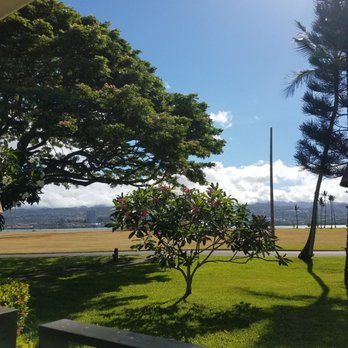 Navy Lodge Hawaii - The view of Pearl Harbor from the breakfast room - Public Services & Government Near Me - Honolulu, Hawaii Navy Lodge Hawaii - The view of Pearl Harbor from the breakfast room - Public Services & Government Near Me - Honolulu, Hawaii