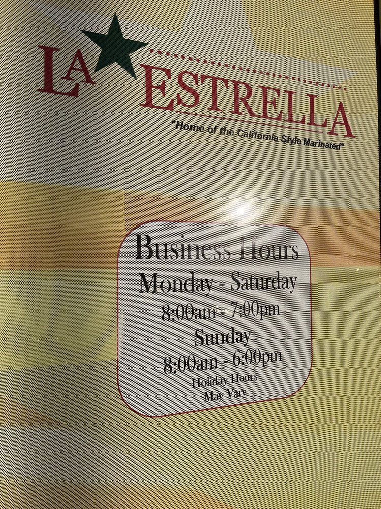 LA ESTRELLA MEAT MARKET & KITCHEN Updated June 2024 11400 Sean
