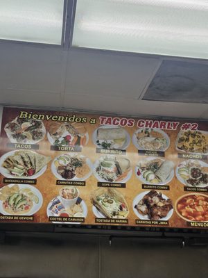Menu photo 2 Tacos Charly Pacoima, CA