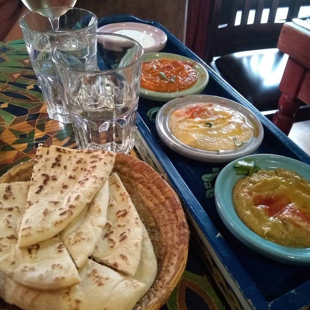 Dada Restaurant - Assorted dips - Moroccan Near Me - Dublin, D