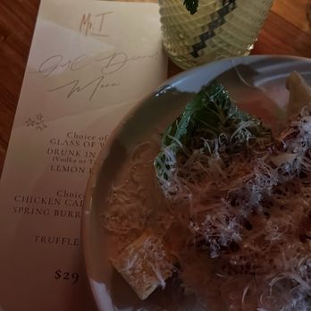 Mr. T - Mocktail & Chicken Caesar Salad - French Near Me - Los Angeles, California
