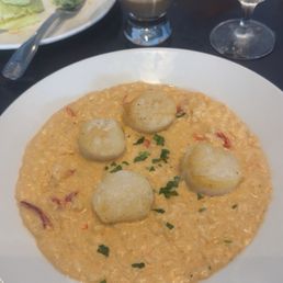 Lobster & scallop risotto Lobster & scallop risotto