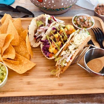 Turco Taco - Taco trio, chips and guacamole.... heaven - Tacos Near Me - Naples, Florida
