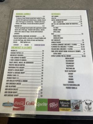 Menu photo 3 Corner Table Springdale, WA