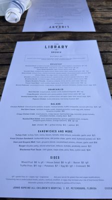 Menu photo 7 The Library St Petersburg, FL Menu photo 7 The Library St Petersburg, FL