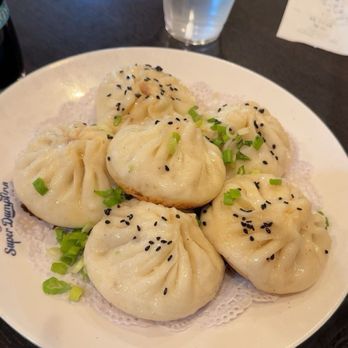 Super Juicy Dumplings - 40. Shanghai Pan Fried Bun - Dim Sum Near Me - Brea, California Super Juicy Dumplings - 40. Shanghai Pan Fried Bun - Dim Sum Near Me - Brea, California