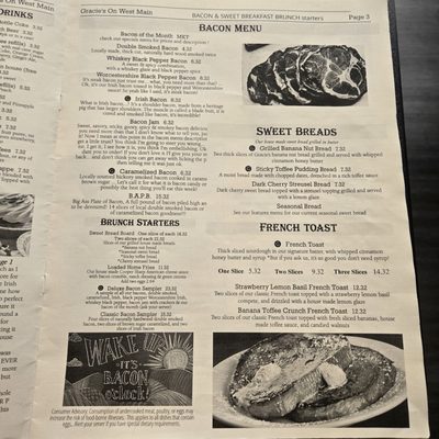 Menu photo 6 Gracie's On West Main Leola, PA Menu photo 6 Gracie's On West Main Leola, PA