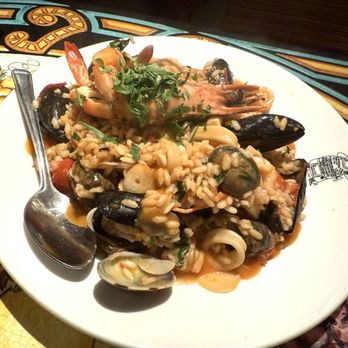 Da Mario Restaurant - Seafood risotto - Italian Near Me - London, XGL Da Mario Restaurant - Seafood risotto - Italian Near Me - London, XGL