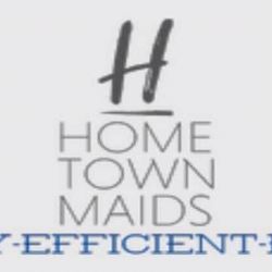 Home Town Maid Service - Our business logo. Founded in 2019 by Kaley Lankford and Jacob L.