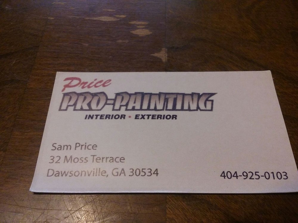 Slide of Price Pro Painting