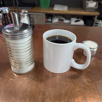 The Good Place - Hugest coffee ever - Barbeque Near Me - Hudson, New Hampshire