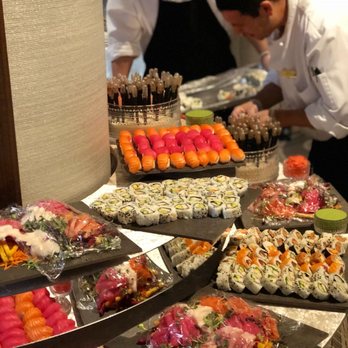 Dimensions Kosher Catering - a chef preparing sushi - Caterers Near Me - niles, Illinois Dimensions Kosher Catering - a chef preparing sushi - Caterers Near Me - niles, Illinois