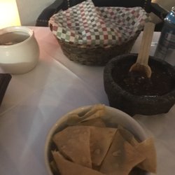 Complimentary nopales to munch on