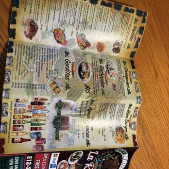 Restaurante La Rosa - menu - Mexican Near Me - New York, New York