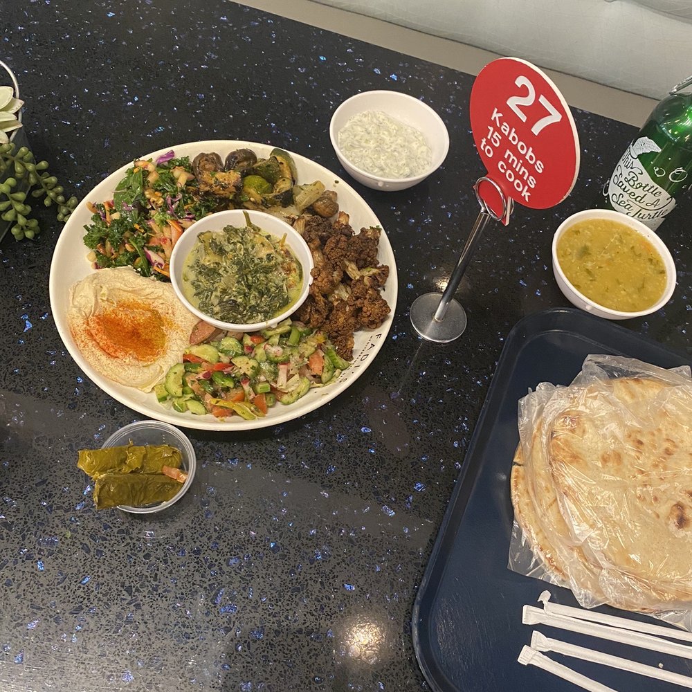 Fadi's Eatery - Choose your own- Combination platter- largest option - Mediterranean Near Me - Houston, Texas Fadi's Eatery - Choose your own- Combination platter- largest option - Mediterranean Near Me - Houston, Texas