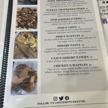 Stuff My Turkey - Menu - Chicken Wings Near Me - Las Vegas, Nevada Stuff My Turkey - Menu - Chicken Wings Near Me - Las Vegas, Nevada