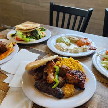 Dimassi's Mediterranean Buffet - A variety of hummus, salads, meats etc. Just a few menu items - Mediterranean Near Me - Cerritos, California Dimassi's Mediterranean Buffet - A variety of hummus, salads, meats etc. Just a few menu items - Mediterranean Near Me - Cerritos, California