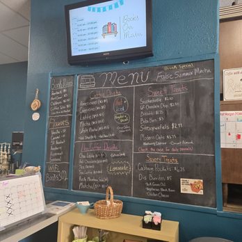 Books on Main - Menu April 2025 - Bakeries Near Me - Fort Morgan, Colorado