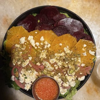 Fancy Burger - Blood Orange Beet Salad - Burgers Near Me - Orem, Utah