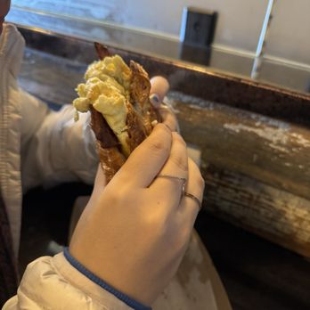 Breakfast AF - Bacon, egg and cheese sandwich - Breakfast & Brunch Near Me - Louisville, Kentucky