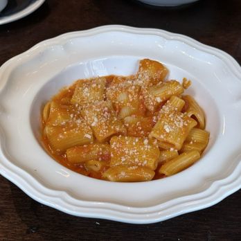 Alla Vita - Rigatoni pasta with tomato sauce & parmesan. Lunch special - Italian Near Me - Chicago, Illinois