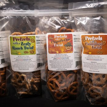 Snacks With a Twist - Our delicious gourmet flavored Pretzels with a Twist! - Desserts Near Me - Pickerington, Ohio Snacks With a Twist - Our delicious gourmet flavored Pretzels with a Twist! - Desserts Near Me - Pickerington, Ohio