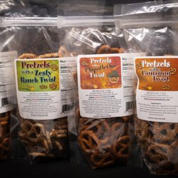 Snacks With a Twist - Our delicious gourmet flavored Pretzels with a Twist!