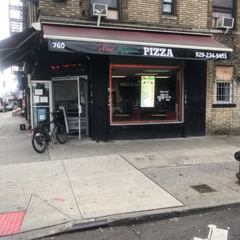 San Miguel Pizza - the entrance to the restaurant - Pizza Near Me - Brooklyn, New York San Miguel Pizza - the entrance to the restaurant - Pizza Near Me - Brooklyn, New York