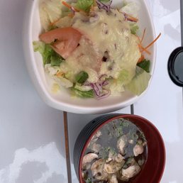 Miso and Salad Miso and Salad