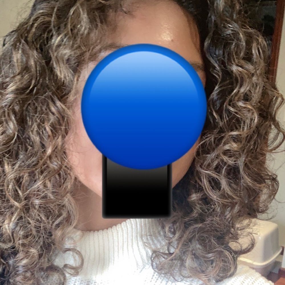 Curly cut & highlights Curly cut & highlights