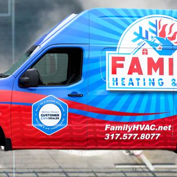 Family Heating & Air Conditioning - Family Heating and Air Branded Truck; you can trust who is showing up to service your HVAC System. - Heating & Air Conditioning/HVAC Near Me - Lawrence, Indiana Family Heating & Air Conditioning - Family Heating and Air Branded Truck; you can trust who is showing up to service your HVAC System. - Heating & Air Conditioning/HVAC Near Me - Lawrence, Indiana