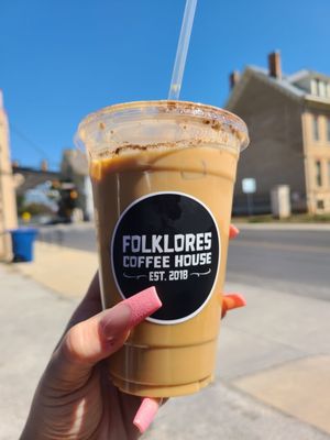 Photo of Folklores Coffee House - San Antonio, TX, US. 10/10 recommend this local coffee shop!