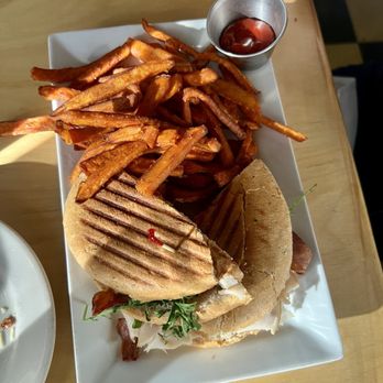 The Hornet - Turkey Brie Panini - American Near Me - Denver, Colorado The Hornet - Turkey Brie Panini - American Near Me - Denver, Colorado