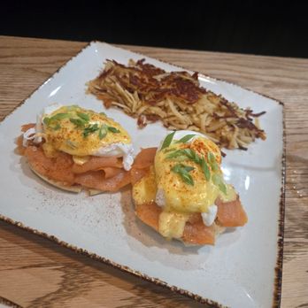 Young Cardinal Cafe - Salmon eggs Benedict - Breakfast & Brunch Near Me - Winston-Salem, North Carolina Young Cardinal Cafe - Salmon eggs Benedict - Breakfast & Brunch Near Me - Winston-Salem, North Carolina