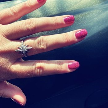 Aroma Nail Spa - Pink glitter gel - Nail Salons Near Me - Las Vegas, Nevada Aroma Nail Spa - Pink glitter gel - Nail Salons Near Me - Las Vegas, Nevada