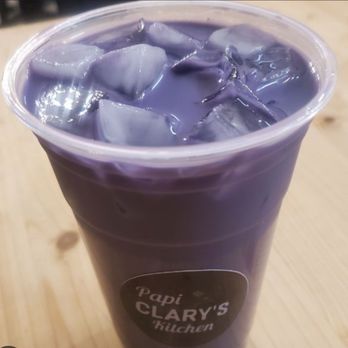 Papi Clary's Kitchen - Great taste of the UBE Horchata - Asian Fusion Near Me - Concord, California