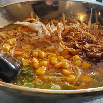 Shiromaru - Spicy veggie shoyu with vegan noodles - Ramen Near Me - Troy, Michigan Shiromaru - Spicy veggie shoyu with vegan noodles - Ramen Near Me - Troy, Michigan