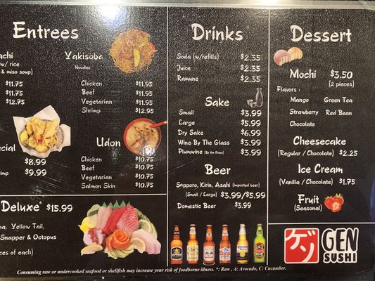 Menu photo 6 Gen Sushi Gresham, OR
