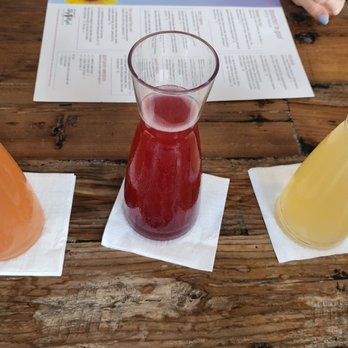 d’Alba - Carafe mimosa flight - New American Near Me - Houston, Texas d’Alba - Carafe mimosa flight - New American Near Me - Houston, Texas
