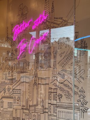 Double Rainbow Ice Cream by null