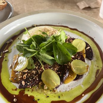 Alder & Sage - Beet and Burrata Salad - beautiful - Breakfast & Brunch Near Me - Long Beach, California Alder & Sage - Beet and Burrata Salad - beautiful - Breakfast & Brunch Near Me - Long Beach, California