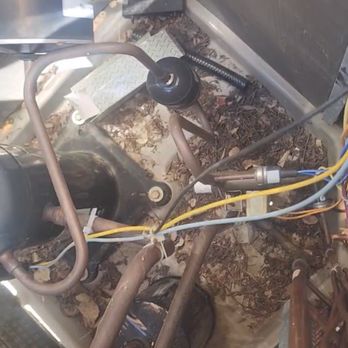 Fortress Service - Cut all wires inside the AC - Electricians Near Me Fortress Service - Cut all wires inside the AC - Electricians Near Me