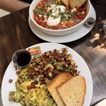 Blu Jam Cafe - Tuscany Scramble & Shakshuka - Breakfast & Brunch Near Me - Sherman Oaks, California Blu Jam Cafe - Tuscany Scramble & Shakshuka - Breakfast & Brunch Near Me - Sherman Oaks, California