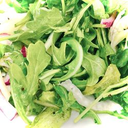 Turquoise Kosher Fish Restaurant - Aragula salad.