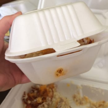 Goodfella's Diner - This was a box of hashbrowns we received, which basically looks like it was microwaved. - American Near Me - Longmont, Colorado
