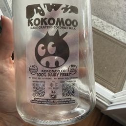 Sad empty bottle.  Coconut milk gone too fast!