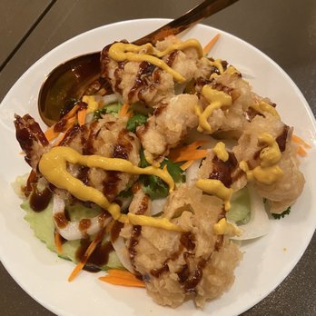 Sampannee Thai - Dupont salad with calamari, shrimp, and duck sauce - Thai Near Me - Washington, DC, District of Columbia Sampannee Thai - Dupont salad with calamari, shrimp, and duck sauce - Thai Near Me - Washington, DC, District of Columbia