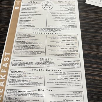 Off Street Cafe - Menu 5/5/23 - American Near Me - Cerritos, California Off Street Cafe - Menu 5/5/23 - American Near Me - Cerritos, California